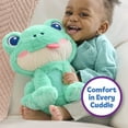 thumbnail image 5 of Playskool Playtime Pals Frog Plush Stuffed Animal, Soft Material, Kids Ages 12 Months and up, 5 of 8