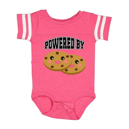 

Inktastic Powered by Cookies Gift Baby Boy or Baby Girl Bodysuit