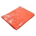thumbnail image 4 of Abri d'Urgence, Tente Réutilisable Abri de Survie d'Urgence Résistant au Vent Portable Imperméable Résistant aux Perforations pour Randonnée pour Secours Orange, 4 of 8