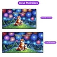 thumbnail image 5 of Happy New Year Mastiff Family Cheer Winter Midnight Firework Desk Mat Full Keyboard Mouse Pad Shibas Dog Lovers Gifts Idea Large Mousepad - 02025, 5 of 5