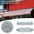 thumbnail image 3 of maskred Auvent de Protection Engrenage Pliable Conception Accessoires Ménagers Accessoires Extérieurs Multifonctions Gris 4,5 M, 3 of 6