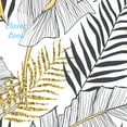 thumbnail image 4 of MuralsPrint Seamless Banana Palm Leaves Removable Wallpaper - 10'ft H x 24''inch W, 4 of 5