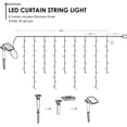 thumbnail image 6 of Grand Patio Outdoor 29.5FT 360 LED Solar String Lights, Waterproof 8 Modes, Remote Controlled, 6 of 6