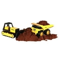 thumbnail image 2 of Tonka Mini Movers Mighty Dump &amp; Bulldozer with Sand, 2 of 2