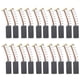 thumbnail image 4 of GOOHOCHY 20 piezas de escobillas de carbón para motor de amoladora eléctrica, escobillas de carbón universales para herramientas eléctricas, 4 of 7