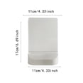 thumbnail image 3 of TIELUTT Reusable Board for Notes and Drawing Desktop Memo Pad with Pen Holder and Eraser2ml Christmas Ornament Postal Ornament Ornament Christmas Pizza Ornament Christmas Ornament Bulk, 3 of 5