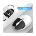 thumbnail image 3 of Rechargeable Wireless Bluetooth-compatible 2.4GHz Mute Mouse Home Office Computer Supply - Black, 3 of 5