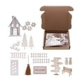 thumbnail image 4 of 1:12 Scale Dollhouse Christmas Miniature Ornament Micro Landscape Ornament Gnome, 4 of 9