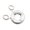 Silvery, variant on SPOORYYO Multifunctional Stainless Steel Egg Topper, Cutter, and Soft-Boiled Egg Opener - Ergonomic Kitchen Tool for Perfect Egg Preparation