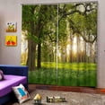 thumbnail image 4 of Youkk Digital Printing 3D Curtain Drapes for Bedroom Living Room Big Tree, 4 of 9