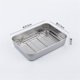thumbnail image 2 of Heavy duty Stainless Steel Baking Tray with Cooling Rack Perfect for Oven Use, 2 of 9