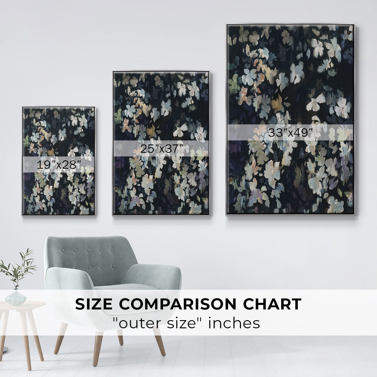 Whirlwind Framed Premium Gallery Wrapped Canvas - Ready to Hang