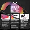 thumbnail image 6 of Oakley OO9208 Radar EV Path Rectangle Shaped Non-Polarized Sunglasses for Men - Includes Official Eyewear Kit - Matte Black Frame with Prizm Road Lens, 6 of 7