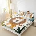 thumbnail image 4 of Castle Fairy Kids Boys Girls Kawaii Lion Animal Full Size Sheets,Wildlife Bed Sheets, 4 of 7