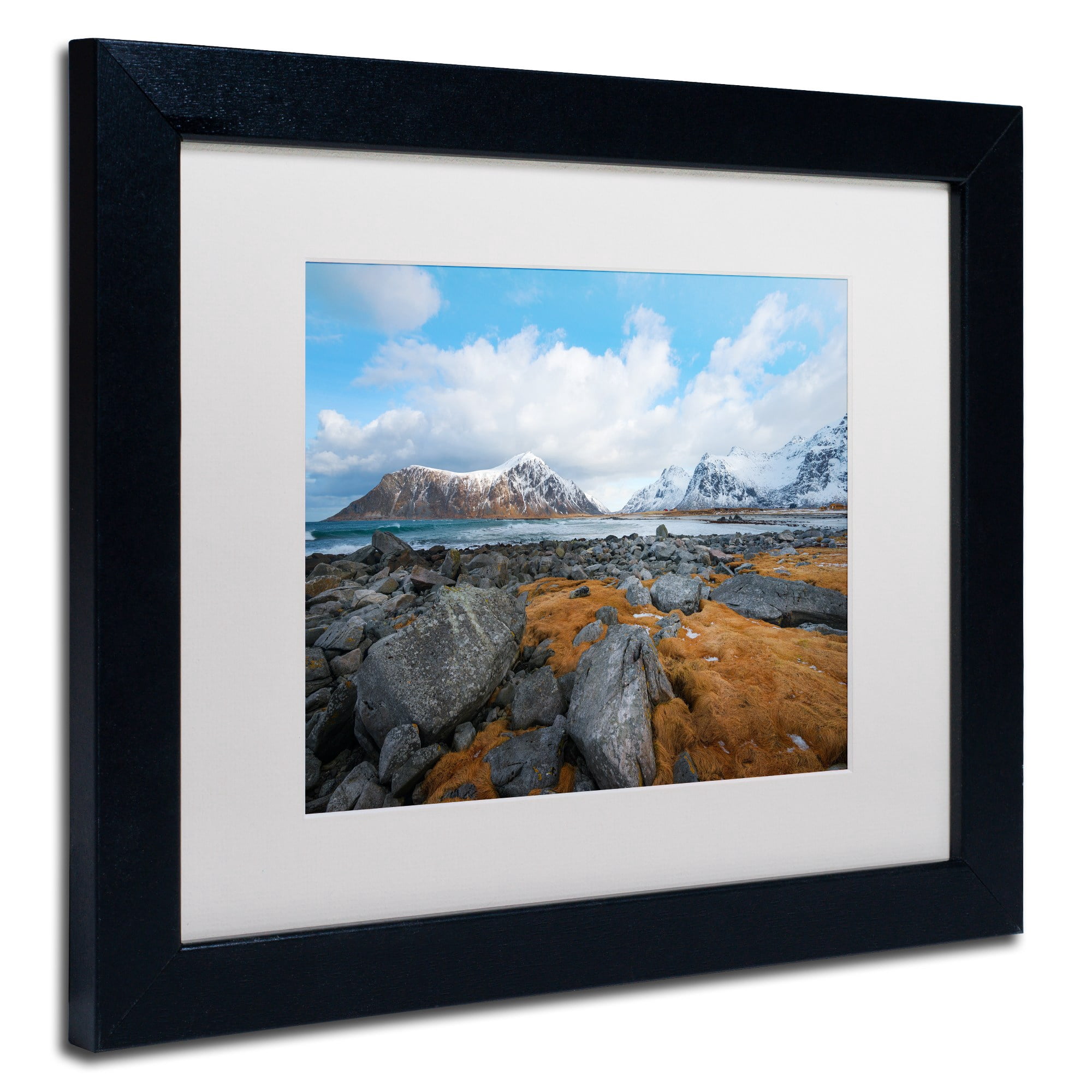 Trademark Fine Art "Get Back My Tomorrow" Canvas Art by Philippe Sainte-Laudy, White Matte, Black Frame