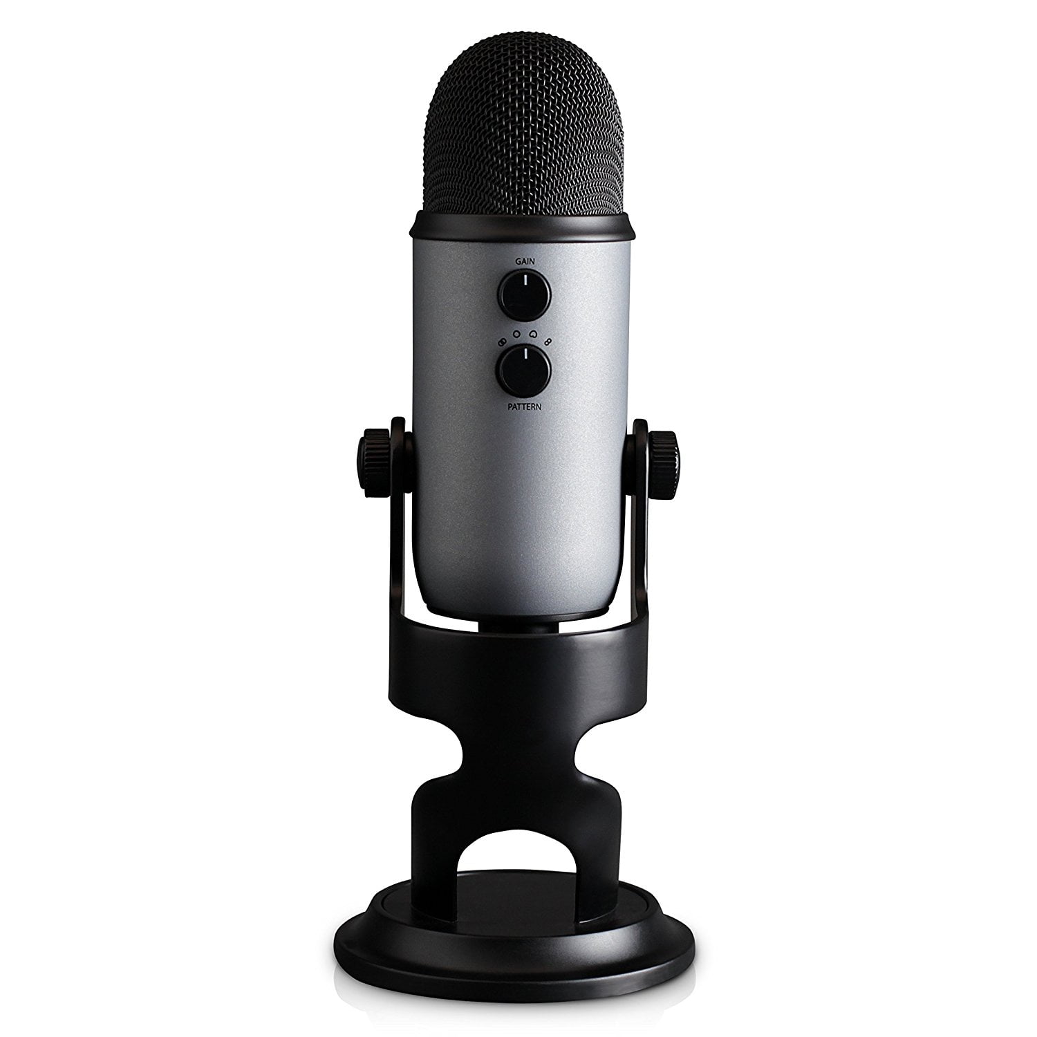 Logitech for Creators Blue Yeti USB Microphone for Gaming, Streaming,  Podcasting, Twitch, , Discord, Recording for PC and Mac, 4 Polar