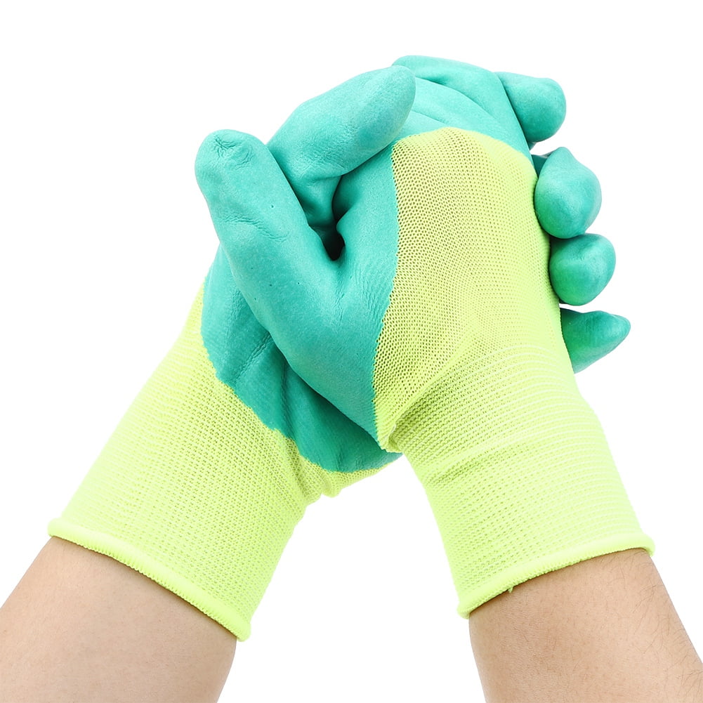 Work 5 Pairs Wear Resistant Breathable Gloves Non-Slip Work Gloves for Home Gardening Factory Use
