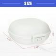 thumbnail image 4 of Vocoste Soap Dish Portable Travel Portable Soap Dish Box Soap Bar Holder White for Travel Camping Gym with Cover, 4 of 7