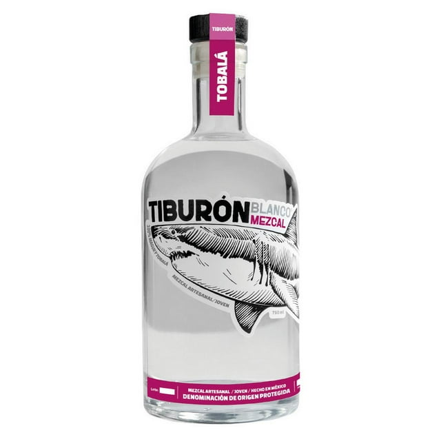 Mezcal Tiburón Blanco Tobalá 750 ml