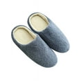 thumbnail image 2 of EFINNY Women Men Winter Fleece Anti-Slip House Slippers, 2 of 4