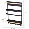 thumbnail image 5 of Wall Mount for Fridge Door, Magnetic Paper Towel Organizer, Rustproof, Spice Jars, Cabinet, Multipurpose Fridge, Easy Installation, 5 of 5