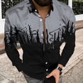 thumbnail image 1 of Camisas hawaianas de manga larga, camisas con estampado floral en 3D, camisas de moda para hombres, blusas casuales de playa, blusas con solapa, ropa para hombres con botones, 1 of 6