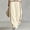 Beige women wide leg pants a1, variant on Women's Wide Leg Elastic Waist Loose Solid Casual Streetwear Long Lounge Pants Vacation Beach Travel Yoga Trousers, White L
