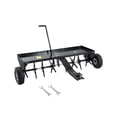 thumbnail image 1 of 48" Tow Behind Plug Aerator with Hitch Lawn Aerator Tow Behind, 1 of 6