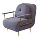 thumbnail image 5 of Sofá cama,Sofá cama plegable Sofá perezoso con estructura de metal Sofá,Sillón cama convertible Sofá tapizado,Colchón Plegable Moderno Cómodo,Oficina ergonómica para sala de estar Gris, 5 of 8