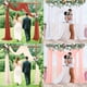 thumbnail image 2 of Cortinas de boda, tela de gasa para arco de boda, decoración de arco para decoración de boda, Ultra sensible, 2 of 8