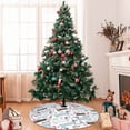 thumbnail image 7 of Sikiie Dachshund Dog Puppy 30-48 inches {designName} Print Christmas Tree Skirt Snowman Xmas Tree Skirt with Edge Christmas Decorations for Holiday Party36", 7 of 7
