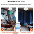 thumbnail image 4 of 3X Tuya ZigBee MmWave Human Presence Sensor with Luminance MicroWave Radar Detection PIR Motion Sensor Wall Mount, 4 of 6