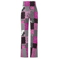 thumbnail image 7 of Hello Kitty Women's Wide Leg Yoga Pant Comfy Loose Sweatpants High Waist Lounge Casual Athletic Pant Workout Joggers Pant, 7 of 7