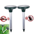 thumbnail image 3 of 4pk Yard Solar Power Ultrasonic Sonic Mouse Mole Pest Rodent Repeller Repellent, 3 of 4