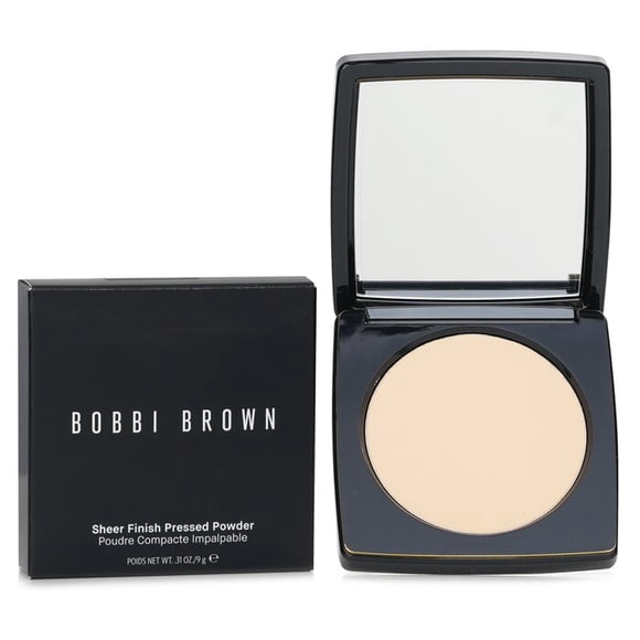 Polvo prensado Bobbi Brown con acabado transparente, arena suave