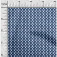 thumbnail image 2 of oneOone Viscose Chiffon Medium Blue Fabric Asian Block Craft Projects Decor Fabric Printed By The Yard 42 Inch Wide, 2 of 5