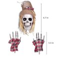 thumbnail image 3 of Fun Little Toys 6 Pcs Halloween Skeleton Stakes Outdoor Decorations, Halloween Yard Decorations,Outdoor Decorations, 3 of 8