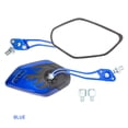 thumbnail image 1 of BeesClover 1 Pair Motorcycle Rearview Mirror Flame Pattern Reversing Mirror Electric Scooter Accessories For 8mm/10mm, 1 of 7