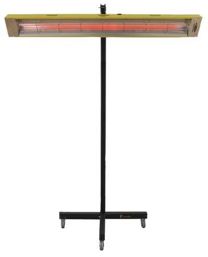 FOSTORIA PCH48C Electric Infrared Heater, Stand, Galvanized Steel