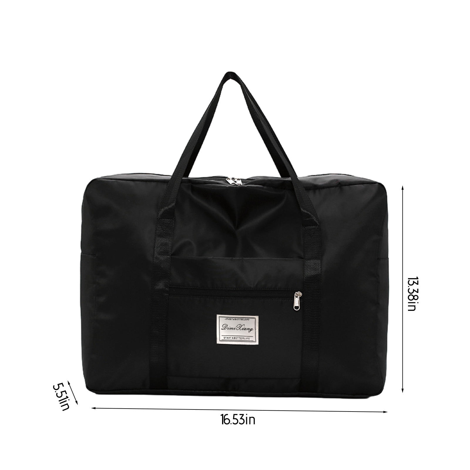 Cadorn Durable Nylon Large Travel Bag Spacious Lightweight with Inner Compartment for Work Beach Camping Hiking and Weekend Getaways