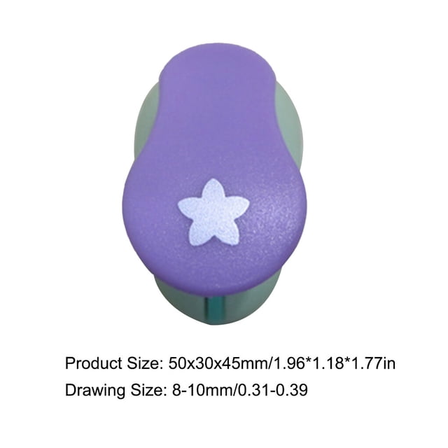 Hole Puncher Cards Labor-saving Photo Album Handmade Decoration Tool Accessories Easy and Fast Manual Tools Consistent Design petal