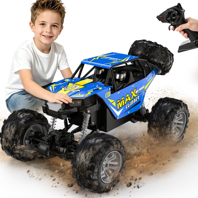 JoyStone Metal Car 1:8 Scale 4WD RC Monster Truck, Remote Control