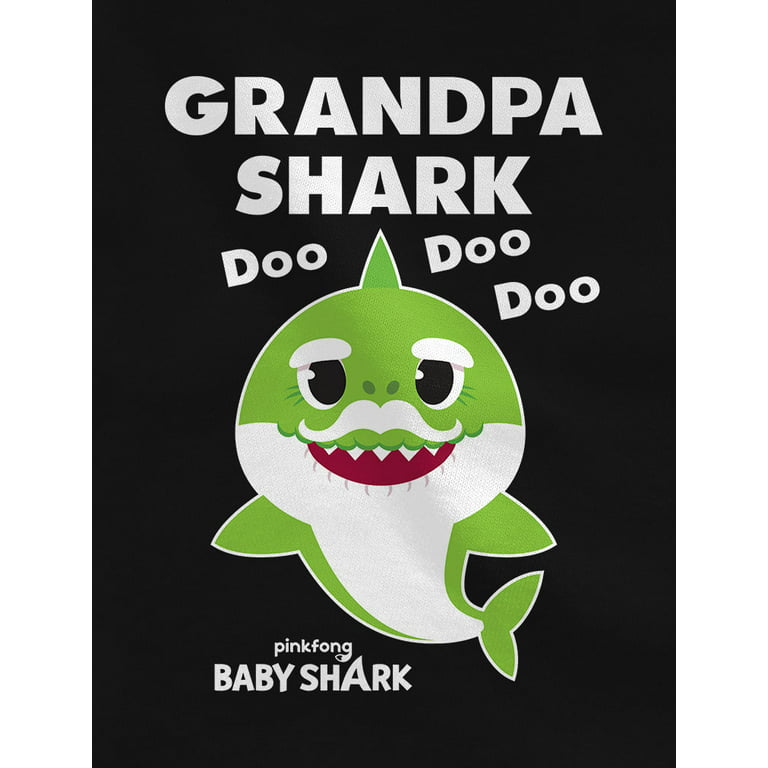 Tstars Mens Gifts for Dad Father's Day Shirts Grandpa Shark Doo Doo Doo  Baby Shark Papa Cool Best Gift for Grandpa T Shirt 
