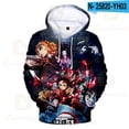 thumbnail image 2 of Kimetsu No Yaiba Anime 3D Sudadera con capucha Kochou Shinobu Cosplay disfraz Demon Slayer sudaderas hombres mujeres Rengoku Shinjurou sudaderas, 2 of 5