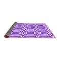 thumbnail image 2 of Ahgly Company Indoor Square Abstract Purple Contemporary Area Rugs, 3' Square, 2 of 4