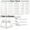 thumbnail image 3 of YUGYXL Womens Plus Size Bermuda Pants Elastic Waist Loose Comfy Knee Length Shorts Drawstring Summer Business Shorts Red L, 3 of 4
