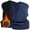 Black&Navy, variant on SHEVERCH 2 Pack Winter Fleece Neck Gaiter Warmer Windproof Face Mask Cover Cold Weather scarf For Men Women Hiking Ski