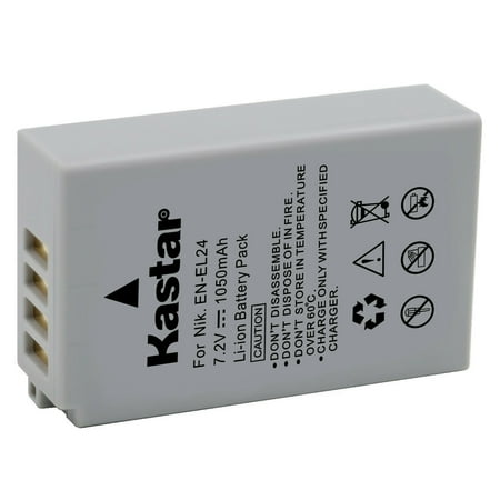 Kastar 1-Pack EN-EL24 Battery Replacement for Nikon EN-EL24 ENEL24 EN-EL24a ENEL24a Battery Nikon MH-31 Charger Nikon 1 J5 1J5 Nikon DL18-50 DL1850 Nikon DL24-85 DL2485 Digital Cameras