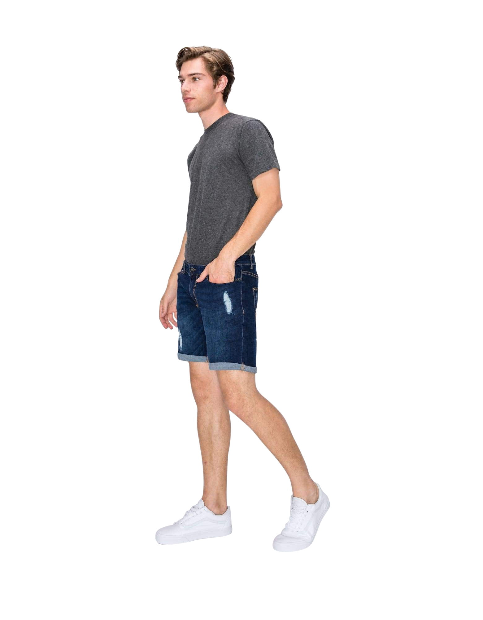 Jake Rip N Repair Denim Shorts 