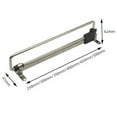 thumbnail image 5 of Lierteer 2Pcs Telescopic Clothes Rods Retractable Pull-Out Hanger for Closets Adjustable 400mm, 5 of 5
